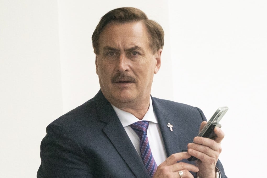 My Pillow CEO Michael Lindell. Photo: EPA