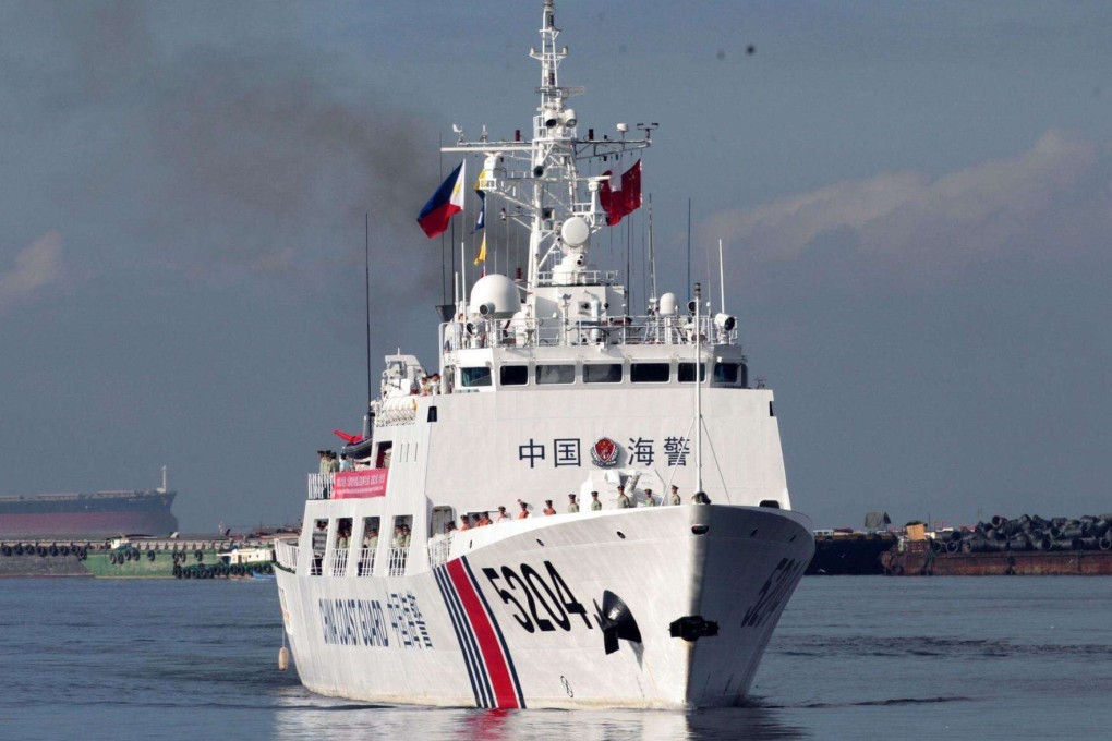 The new law allows the Chinese coastguard to use “all necessary means” to stop or prevent threats from foreign vessels. Photo: Weibo
