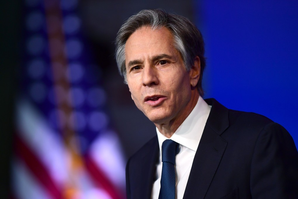 Antony Blinken speaks during a Cabinet announcement event in Wilmington, Delaware, in November. The US Senate confirmed him as secretary of state on Tuesday. Photo: AFP