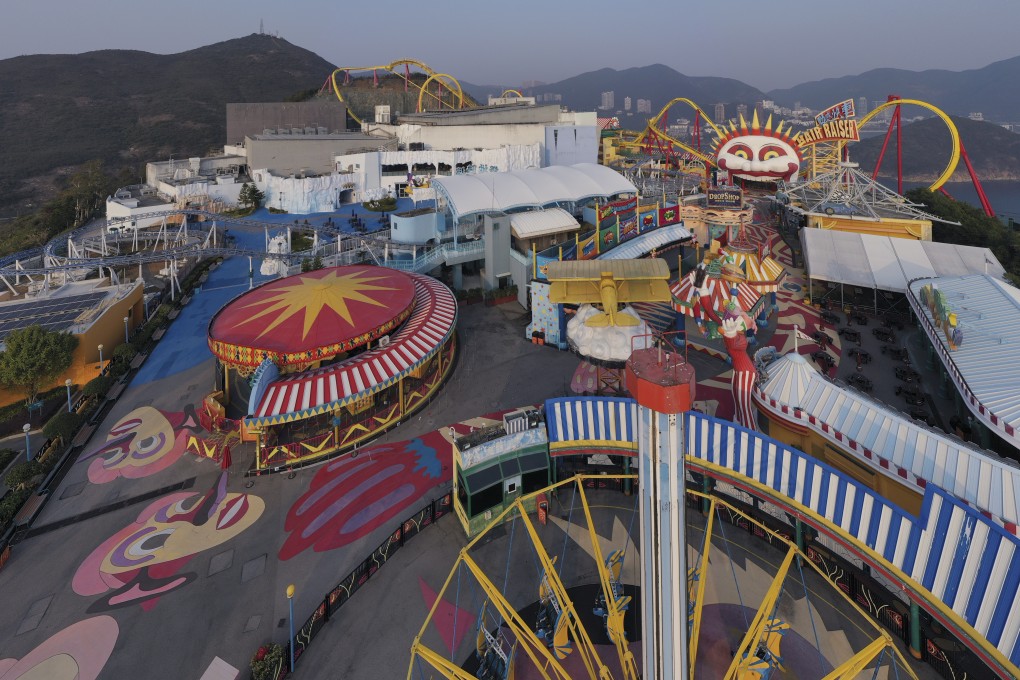 Government figures show that visitor numbers at Ocean Park are expected to fall over the next decade. Photo: Winson Wong
