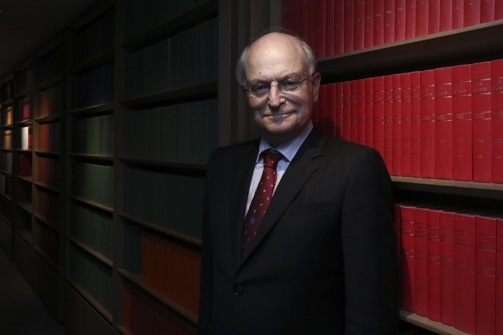 Paul Harris, the newly elected Bar Association chairman, has come under fire from Chinese state-run media. Photo: Jonathan Wong