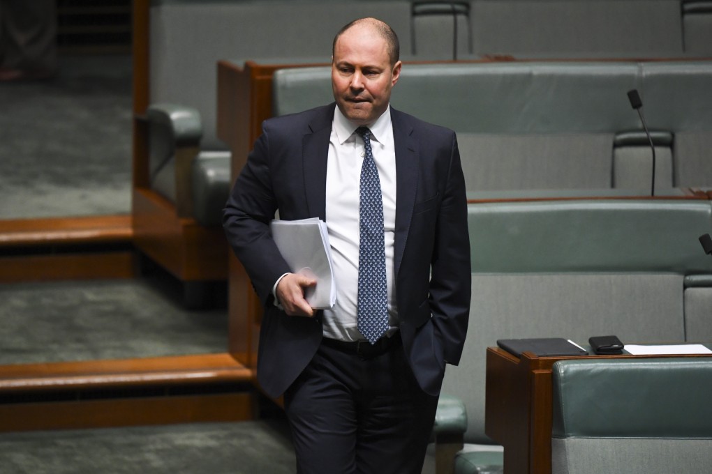 Australia Treasurer Josh Frydenberg took issue with Xi Jinping’s Davos speech. Photo: EPA-EFE