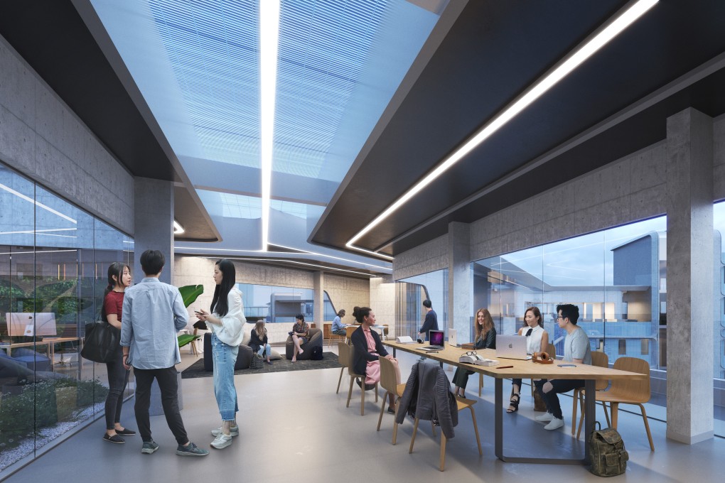 Impression of the new halls of residence at HK University of Science and Technology, designed by Zaha Hadid Architects in collaboration with Leigh & Orange. Illustration: Zaha Hadid Architects