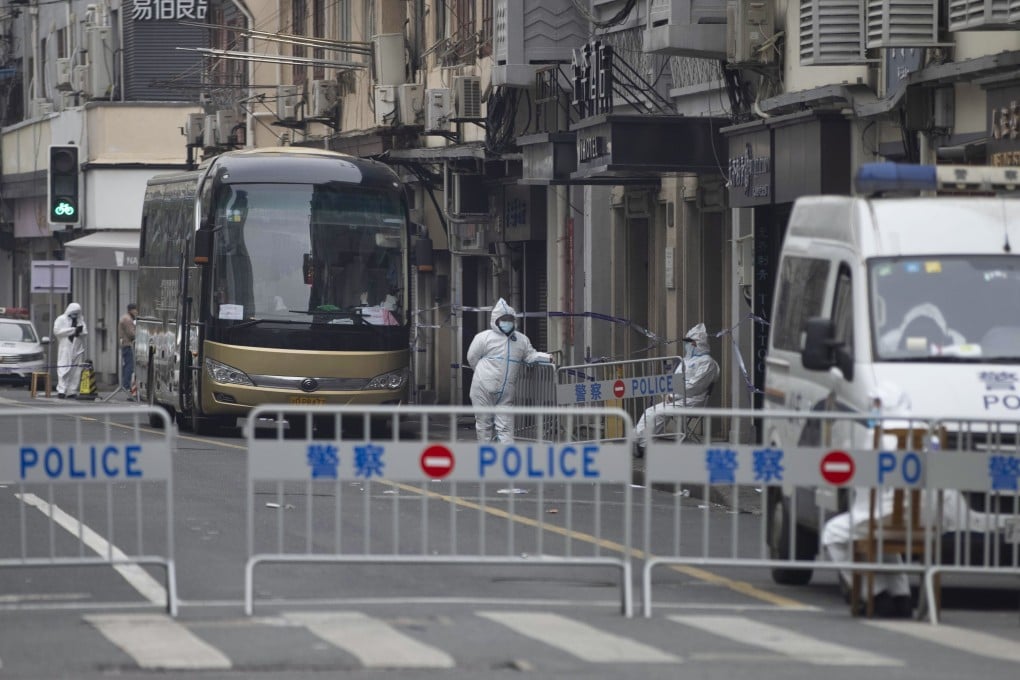 A number of cities, counties and districts in China have recently declared they were in “wartime mode” while ordering mandatory lockdowns and nucleic-acid testing for the coronavirus. Photo: EPA