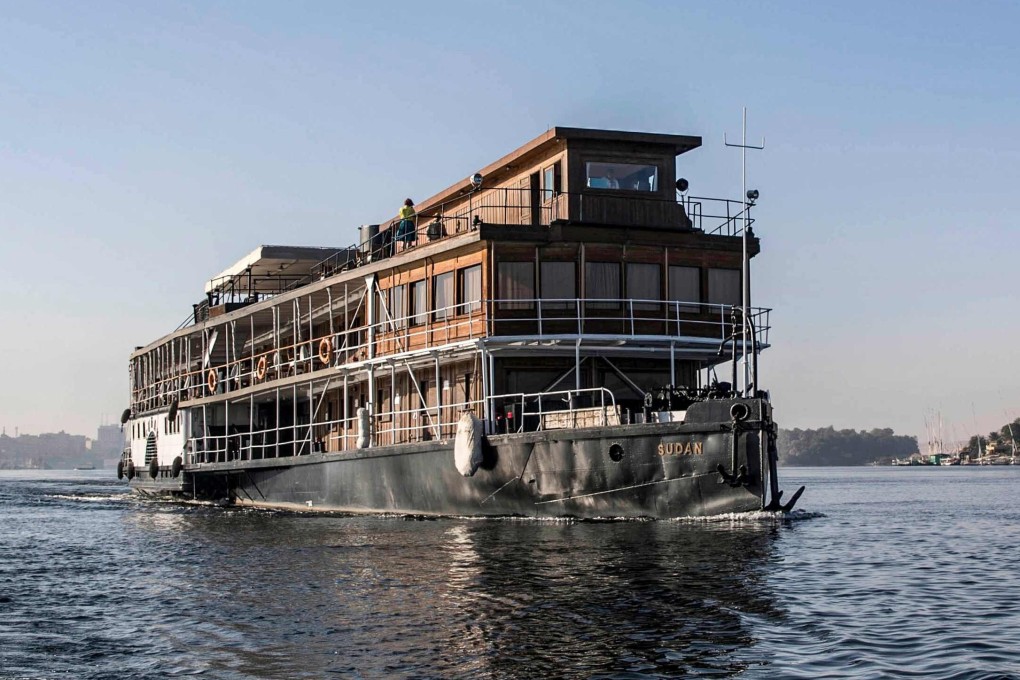 The SS Sudan on the Nile river, near the Egyptian city of Aswan. A trip on the cruiser in 1933 inspired British crime author Agatha Christie to write one of her most widely read works, Death on the Nile. Photo: AFP
