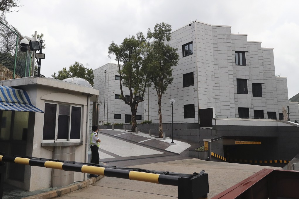 Exterior of 37 Shouson Hill Road, which has found itself at the centre of a diplomatic spat. Photo: Edmond So