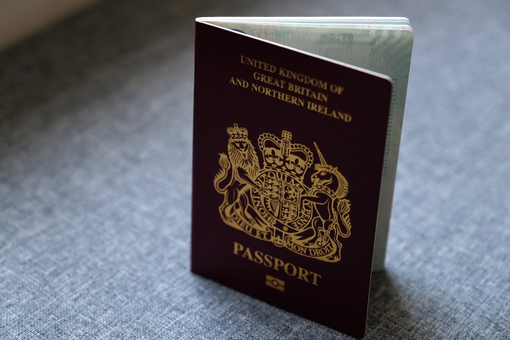 The British National (Overseas) passport. Photo: Fung Chang