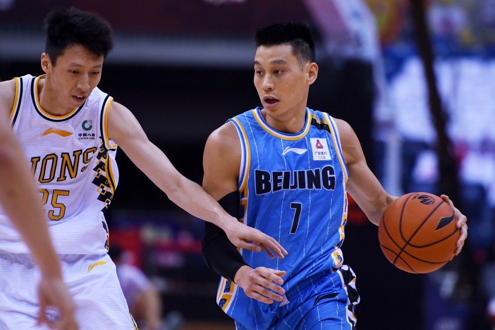 Jeremy Lin in action for the Beijing Ducks against the Zhejiang Lions in the 2019-2020 Chinese Basketball Association. Photo: Xinhua