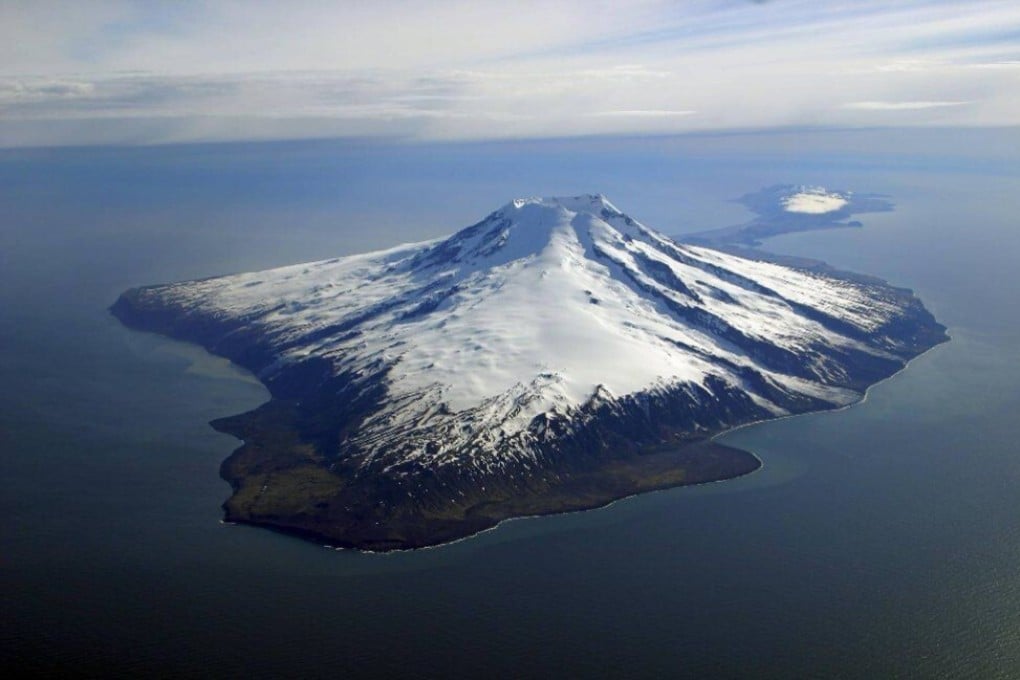 The Norwegian Arctic island of Jan Mayen.
