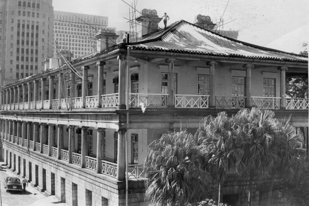 Murray House was built in Central in the 1840s as a British officers’ garrison, before being used as offices by the government’s Ratings and Valuations Department. Twenty years ago it was controversially reassembled in Stanley. Photo: SCMP