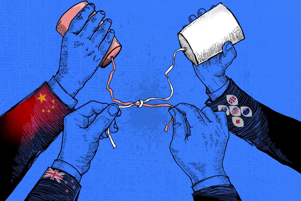 Some experts argue that New Zealand could use its friendly relations with Beijing to improve ties between China and the other four other Western members of the Five Eyes alliance. Illustration: Henry Wong