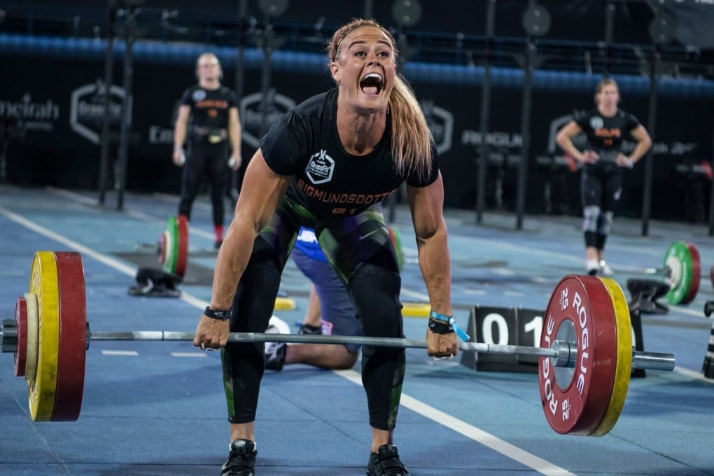 Icelandic CrossFit athlete Sara Sigmundsdottir is one of the most famous in the sport. Photo: Dubai CrossFit Championship