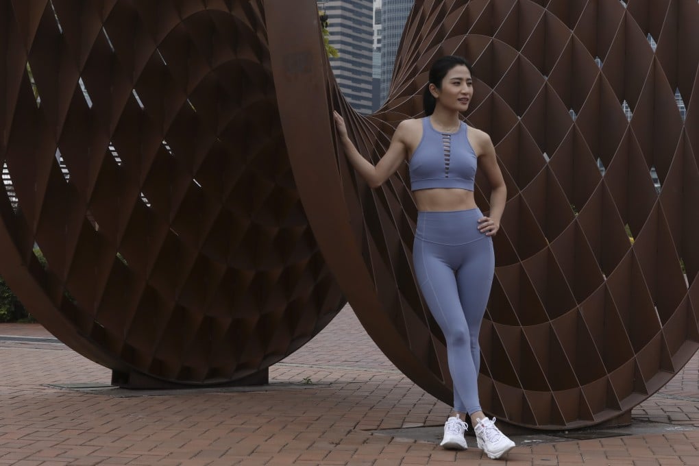 Hong Kong YouTube fitness influencer Coffee Lam has more than 1.3 million subscribers. Photo: Jonathan Wong