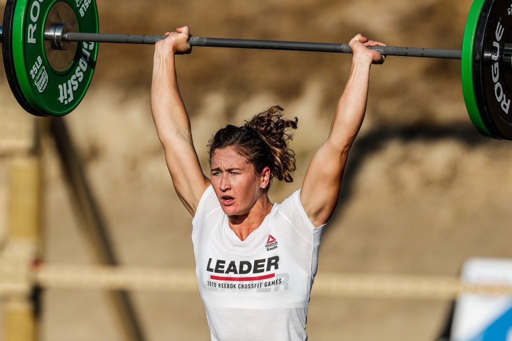 Tia-Clair Toomey on her way to her fourth straight CrossFit Games title. Photo: CrossFit Games