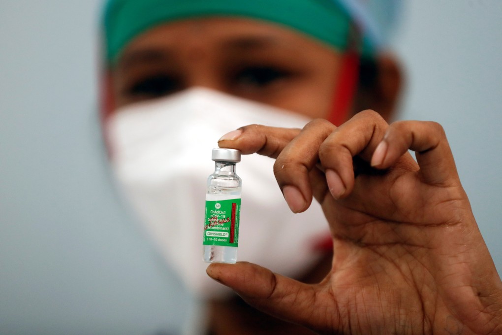 Covishield is the name given to the Oxford-AstraZeneca Covid-19 vaccine manufactured under licence in India. Photo: Reuters