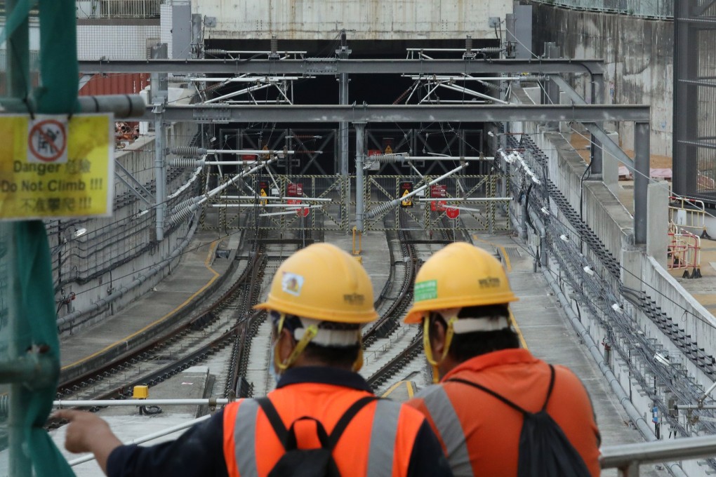 The rail link is opening in stages. Photo: Nora Tam