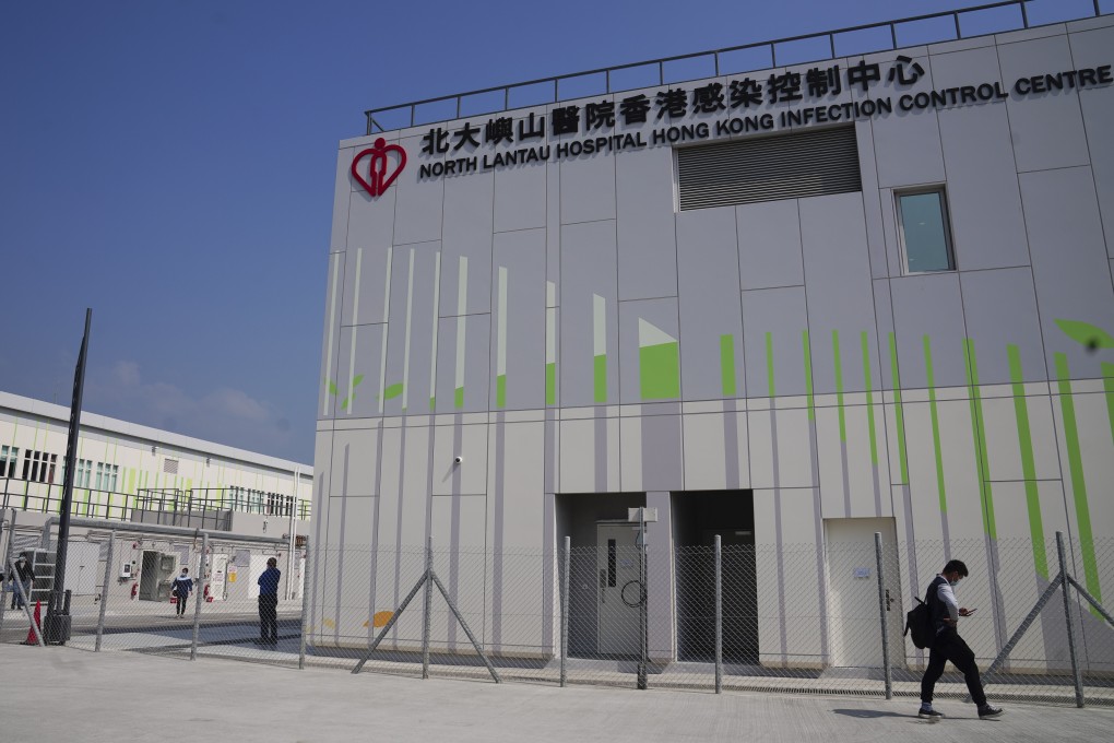 The North Lantau Hospital Hong Kong Infection Control Centre in Hong Kong. Photo: Sam Tsang