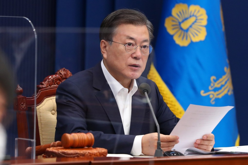 South Korean President Moon Jae-in. Photo: Yonhap/DPA