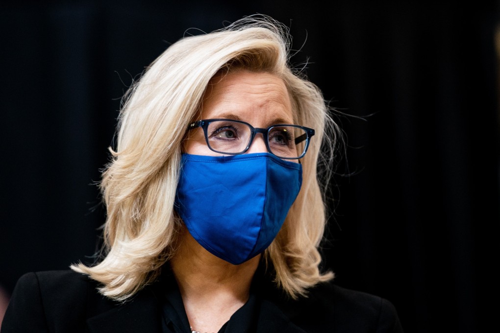 Republicans chose not to strip Liz Cheney of her position as the No 3 Republican in the House of Representatives. File photo: EPA