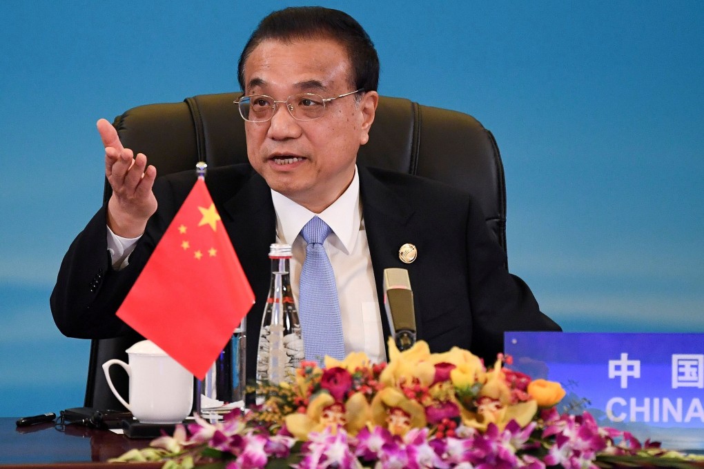 Premier Li Keqiang said China would “maintain continuity, consistency and predictability” in its macro policies and “execute them in a thoughtful and targeted manner, to keep major economic indicators in a proper range”. Photo: Reuters