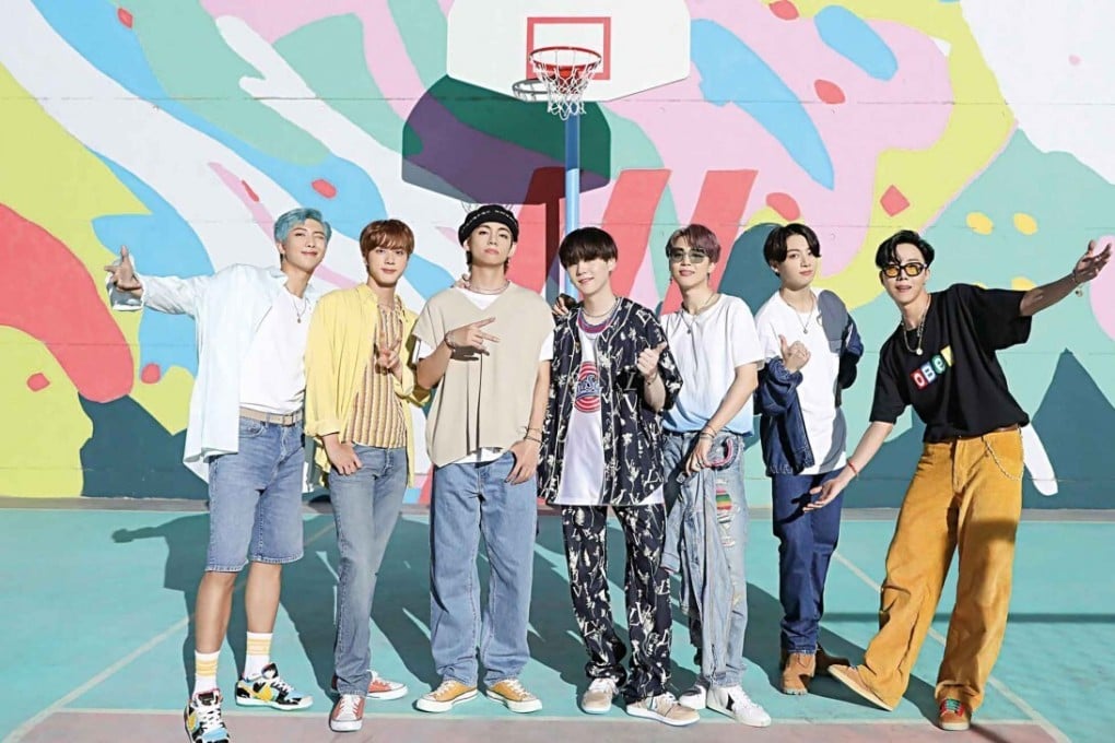 K-pop fans are taking up climate activism, disaster relief and highlighting social issues. Fans of BTS (above) have been planting tens of thousands of trees. Photo: Big Hit Entertainment