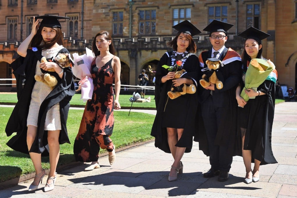 China’s Ministry of Education has again warned overseas students of studying in Australia, citing “vicious incidents”, including attacks on people of Asian descent. Photo: AFP