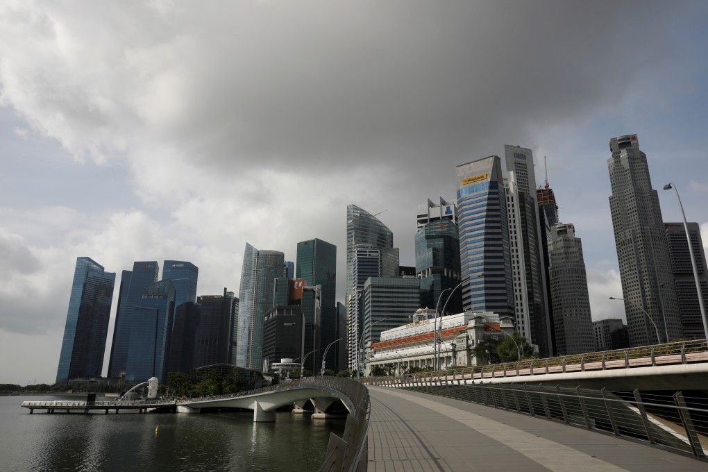 A view of Singapore’s skyline earlier this month. Photo: Reuters