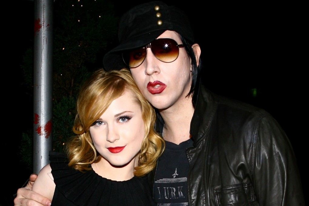 Actress Evan Rachel Wood (left) has accused singer Marilyn Manson of subjecting her to years of abuse starting when she was a teenager. Wood, now 33, was 19 and Manson 38 when they first went public with their relationship. Photo: AFP