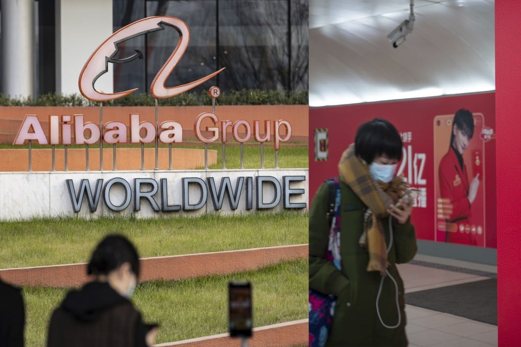 E-commerce giant Alibaba Group Holding and short video-sharing app operator Kuaishou Technology made significant gains in the first week of February. Photos: Bloomberg