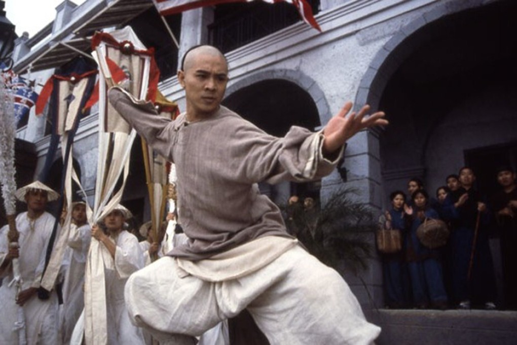 Jet Li as Wong Fei-hung in Once Upon a Time in China 2 (1992), directed by Tsui Hark.