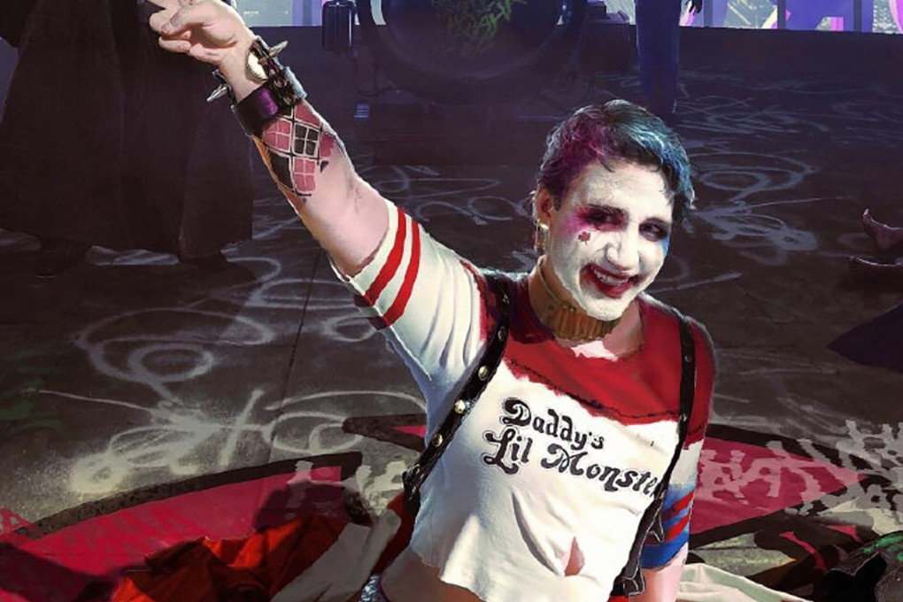 Canadian Prime Minister Justin Trudeau is depicted as supervillain Harley Quinn in a new work by Chinese artist Wuheqilin. Photo: Weibo