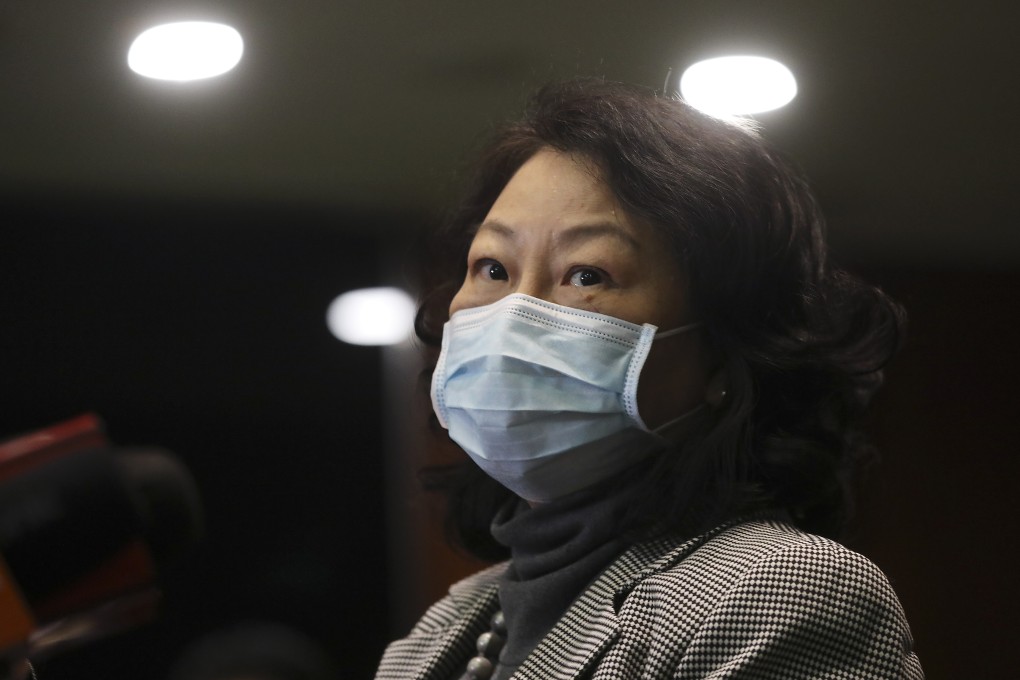 Secretary for Justice Teresa Cheng (pictured) has accused unnamed media outlets of biased reporting on prosecutors’ appeals in protest-related cases. Photo: K. Y. Cheng