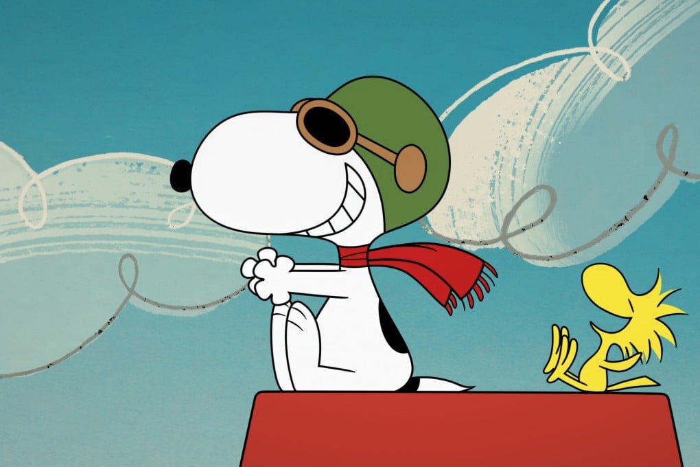 Snoopy and Woodstock from the original series “The Snoopy Show”, which premiered this week on Apple TV+. Photo: Apple via AP
