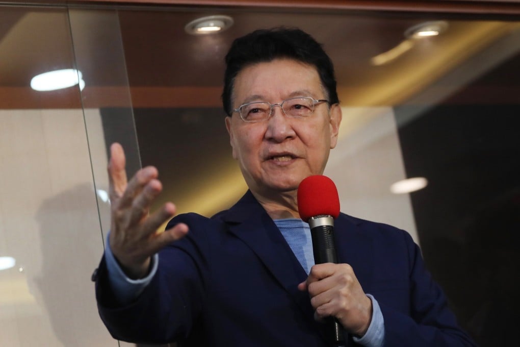 Jaw Shaw-kong says he has been disappointed at the Kuomintang’s performance in opposition. Photo: CNA