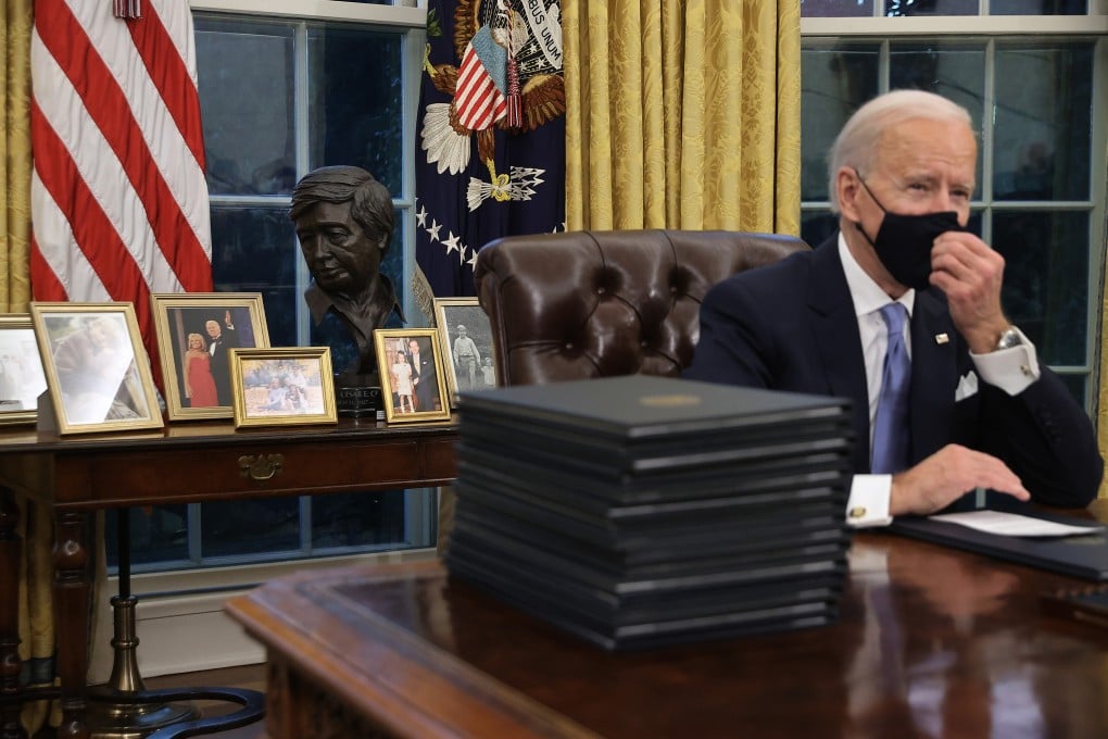 President Joe Biden has spoken to many world leaders, including Vladmir Putin, but has yet to call his Chinese counterpart. Photo: Getty Images