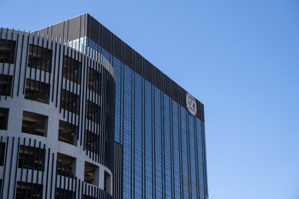 SF Holding Company’s SF Express warehouse facility in Hong Kong, seen on February 5. While transaction volumes of Asia’s commercial property market as a whole declined in 2020 year on year, investment in the logistics sector rose to a record high. Photo: Bloomberg