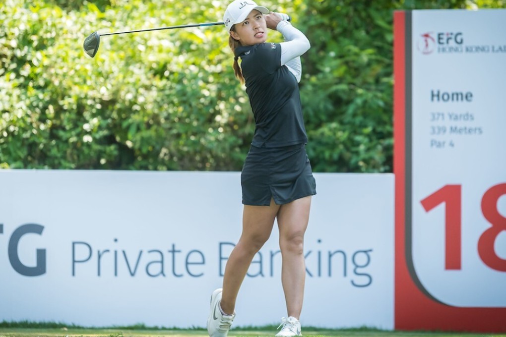 Tiffany Chan at the 2019 EFG Hong Kong Ladies Open. Photo: Ike Li/Ike Images
