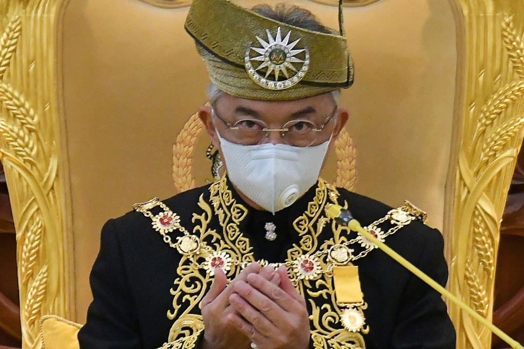 Malaysia's Sultan Abdullah Sultan Ahmad Shah plays a largely ceremonial role as a constitutional monarch but a new movement is calling on him to take steps over the coronavirus pandemic or change the government. Photo: AFP