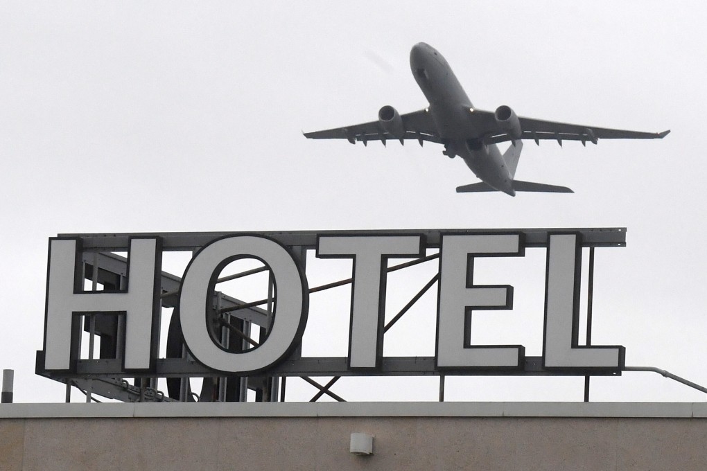 Passengers travelling to England will face tougher quarantine rules, including enforced stays in hotels. Photo: EPA