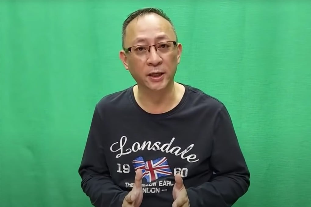 Radio personality Edmund Wan, widely known as ‘Giggs’, has been accused of sedition in Hong Kong. Photo: YouTube