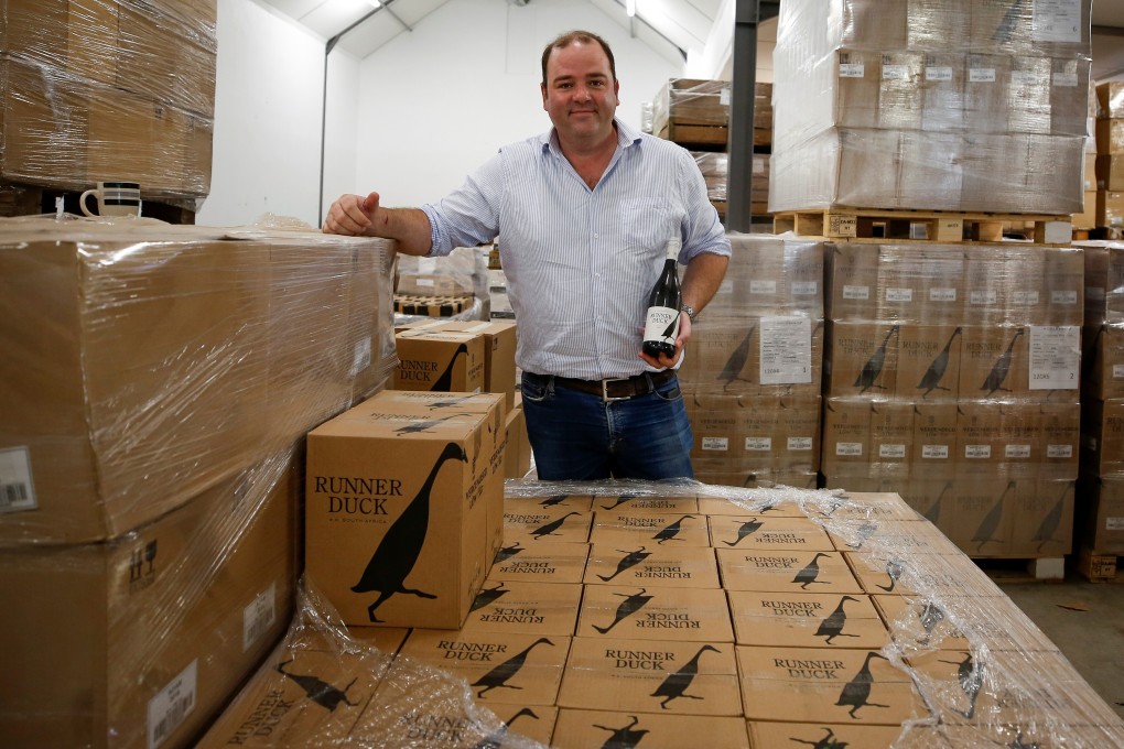 Shaun McVey is the marketing manager at Vergenoegd Löw, which has signed a new Chinese deal. Photo: Reuters