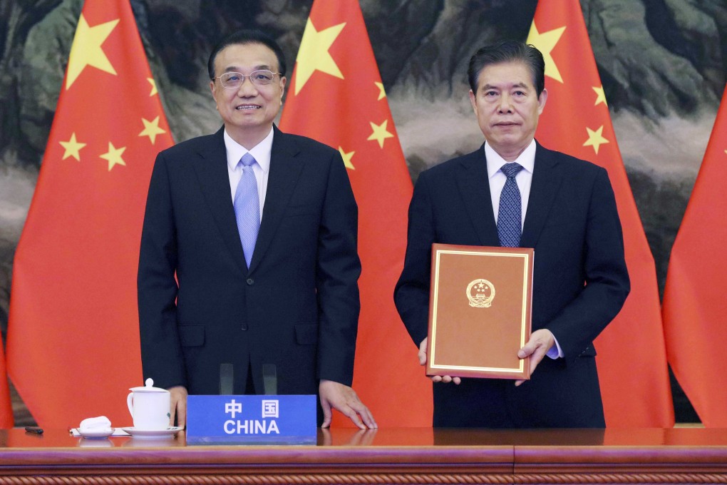 China, Japan, South Korea, Australia, New Zealand and the 10 members of the Association of Southeast Asian Nations (Asean) signed the Regional Cooperation Economic Partnership (RCEP) in November. Photo: Xinhua