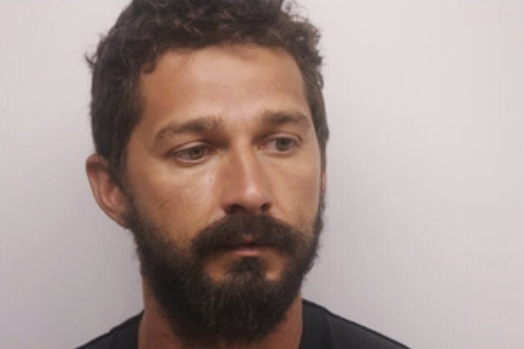 Actor Shia LaBeouf. Photo: Chatham County Sheriff's Office via AP