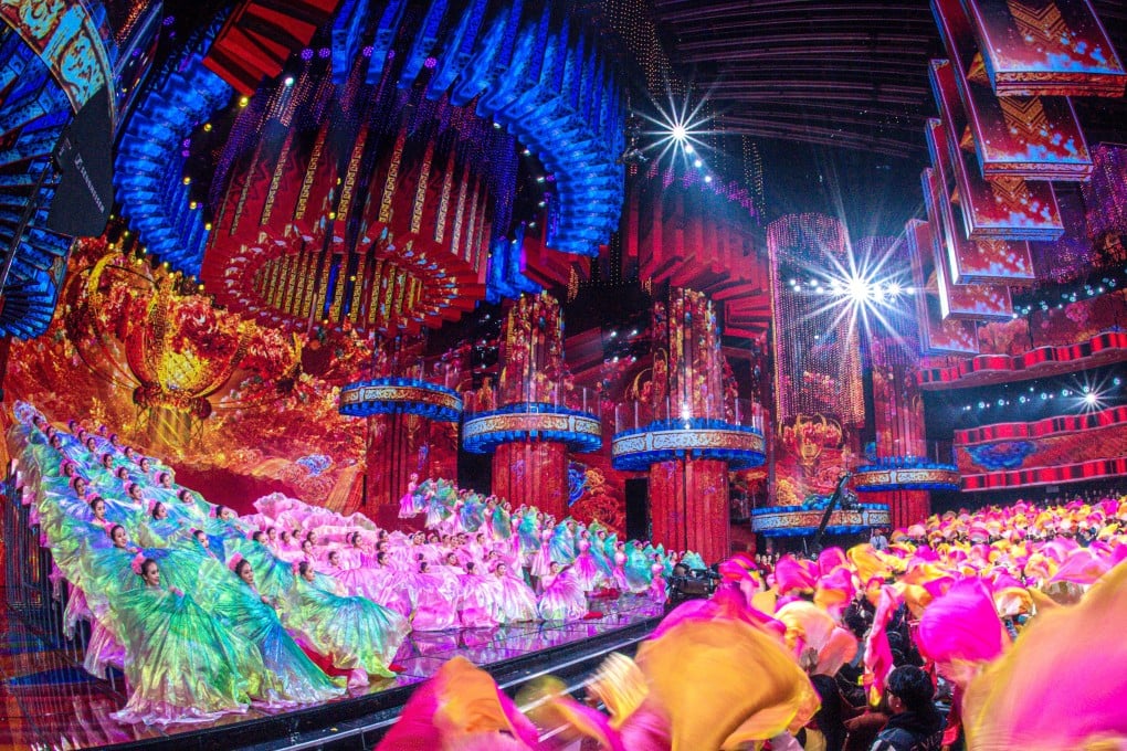 A rehearsal for CCTV's 2020 Spring Festival Gala. The annual Lunar New Year Gala has proved an effective launch pad for Chinese internet giants to kick start their new payment services. Photo: Handout