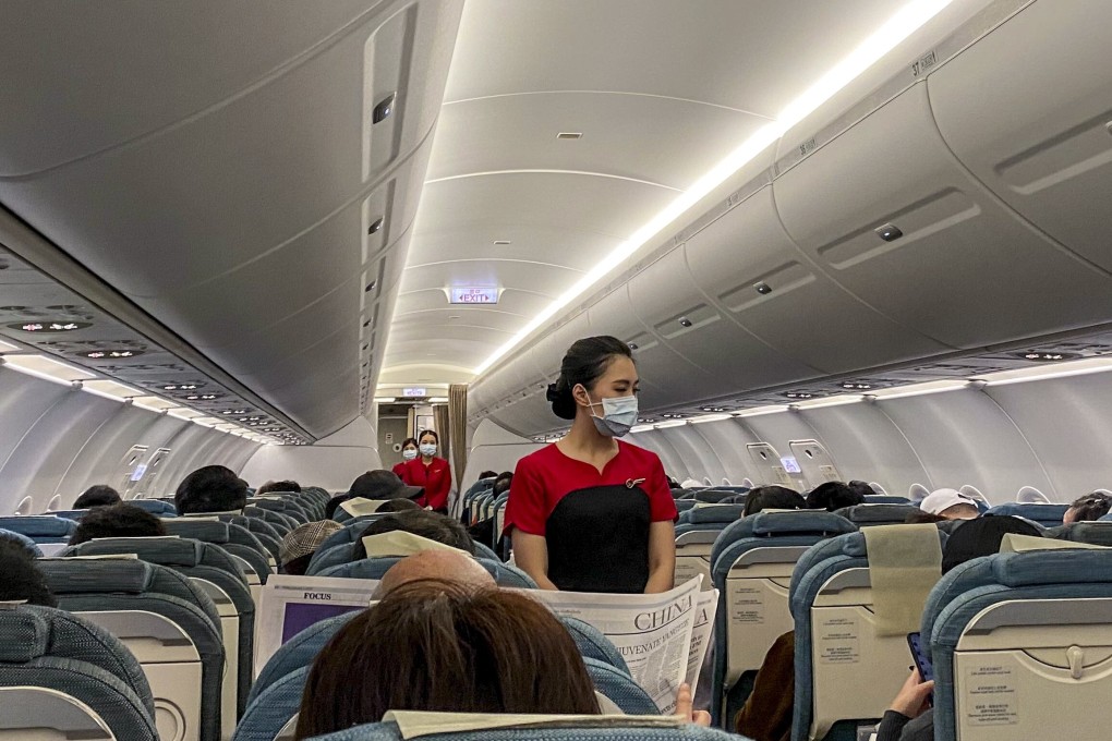 Former cabin crew are valued for their skills and training in customer service. Photo: Linda Lew