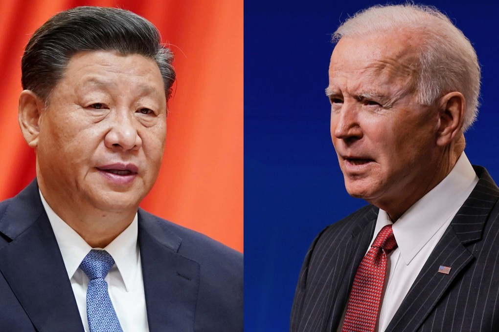 Xi Jinping and Joe Biden finally spoke on the phone this week following the latter’s inauguration as US president last month. Photo: Xinhua, Reuters