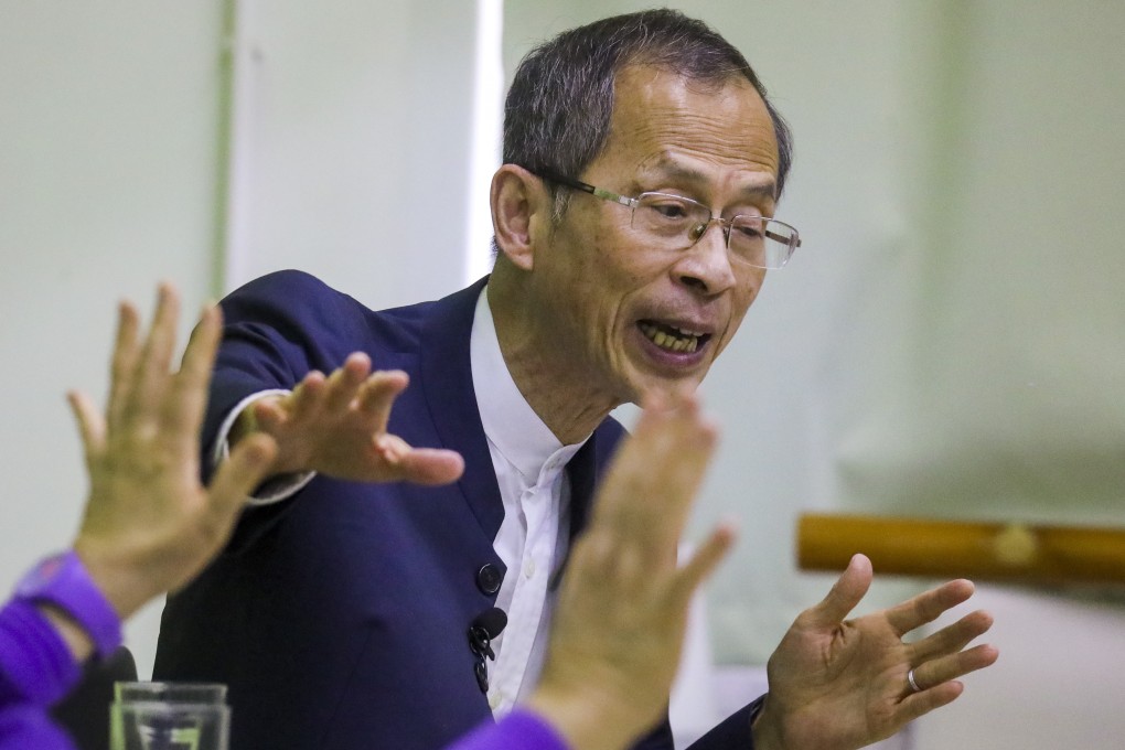 Former Legco president Jasper Tsang attends an interview on November 16 last year. Tsang’s dismissal of the idea that the chief executive could be selected via consultation has sparked anger from the more conservative members of the loyalist camp. Photo: Dickson Lee