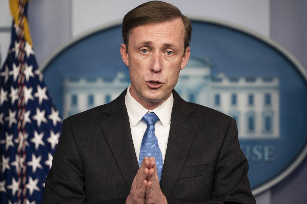 US National Security Adviser Jake Sullivan said WHO’s report on the Covid-19 outbreak must be ‘free from intervention or alteration by the Chinese government’. Photo: EPA-EFE