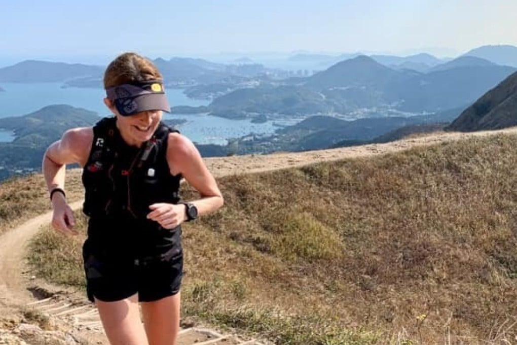 Nikki Han pushes hard on the first day of the Hong Kong Four Trails Ultra Challenge. Photo: Ivan Van Eetvelt