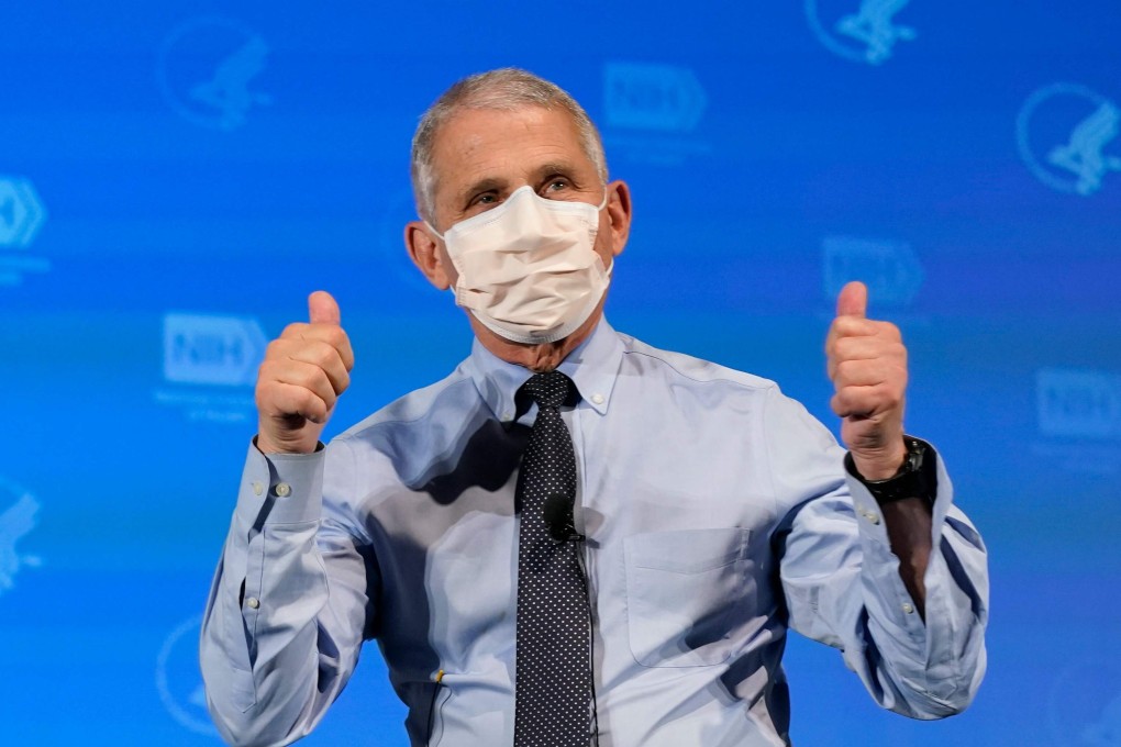 Dr Anthony Fauci, US President Joe Biden’s chief medical adviser. File photo: AFP